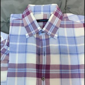 Purple/Blue Zachary Prell tailored shirt